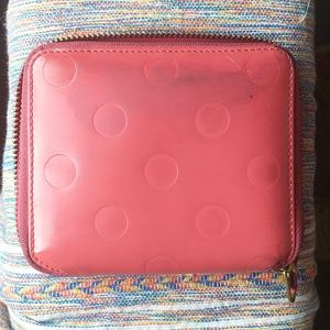 Comment des Garçons zip around leather wallet